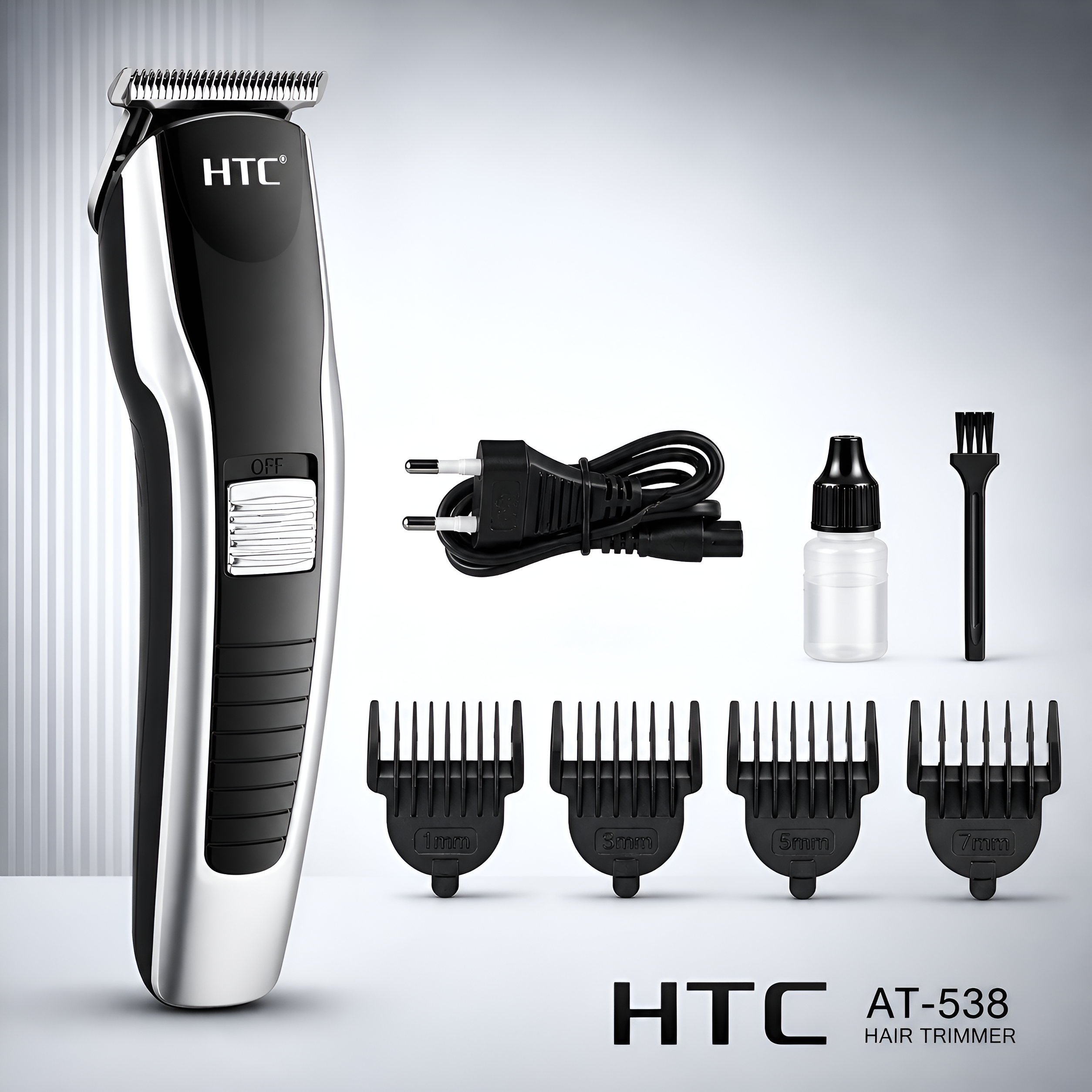 HTC 538 Professional Rechargeable Trimmer
