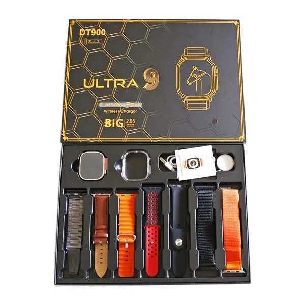 DT900 Ultra 9 Smart Watch with 7 Straps